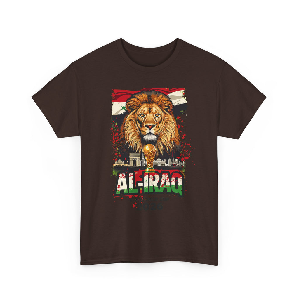 Iraq 2026 FIFA World Cup T-Shirt | Lions of Mesopotamia Fan Gift | Iraq Football Tee | Unisex Graphic Tee
