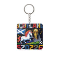 World Cup 2026 Scotland Keychain Football Fan Gift Soccer Key Ring