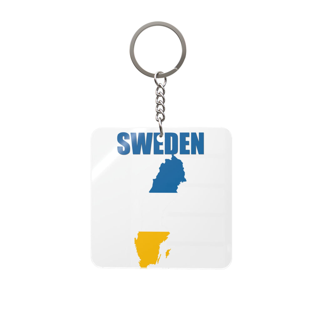 World Cup 2026 Sweden Keychain EUROPE Football Fan Gift