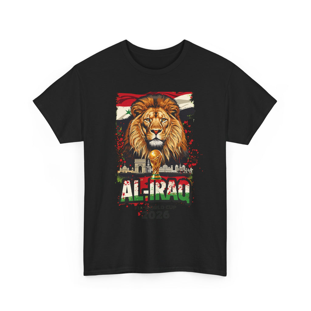 Iraq 2026 FIFA World Cup T-Shirt | Lions of Mesopotamia Fan Gift | Iraq Football Tee | Unisex Graphic Tee