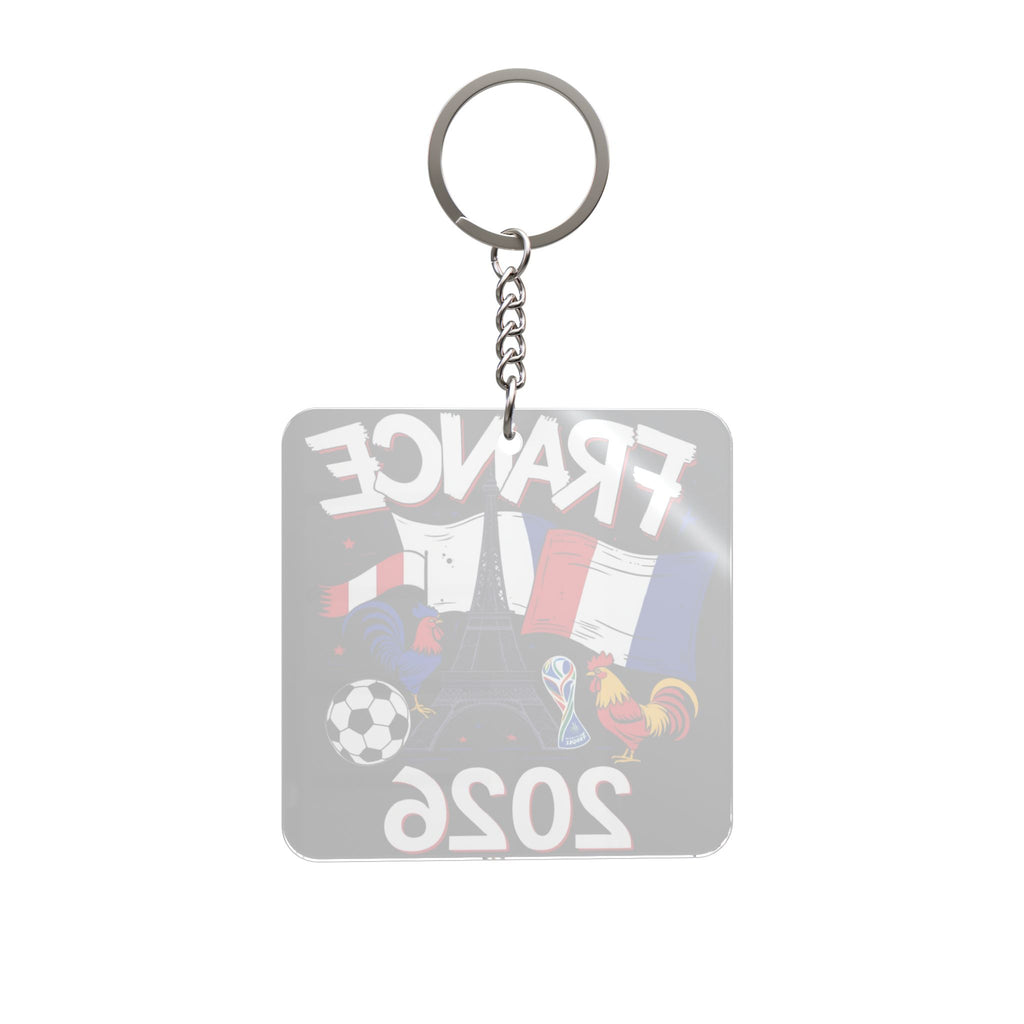 World Cup 2026 France Keychain Football Fan Gift Soccer Key Ring