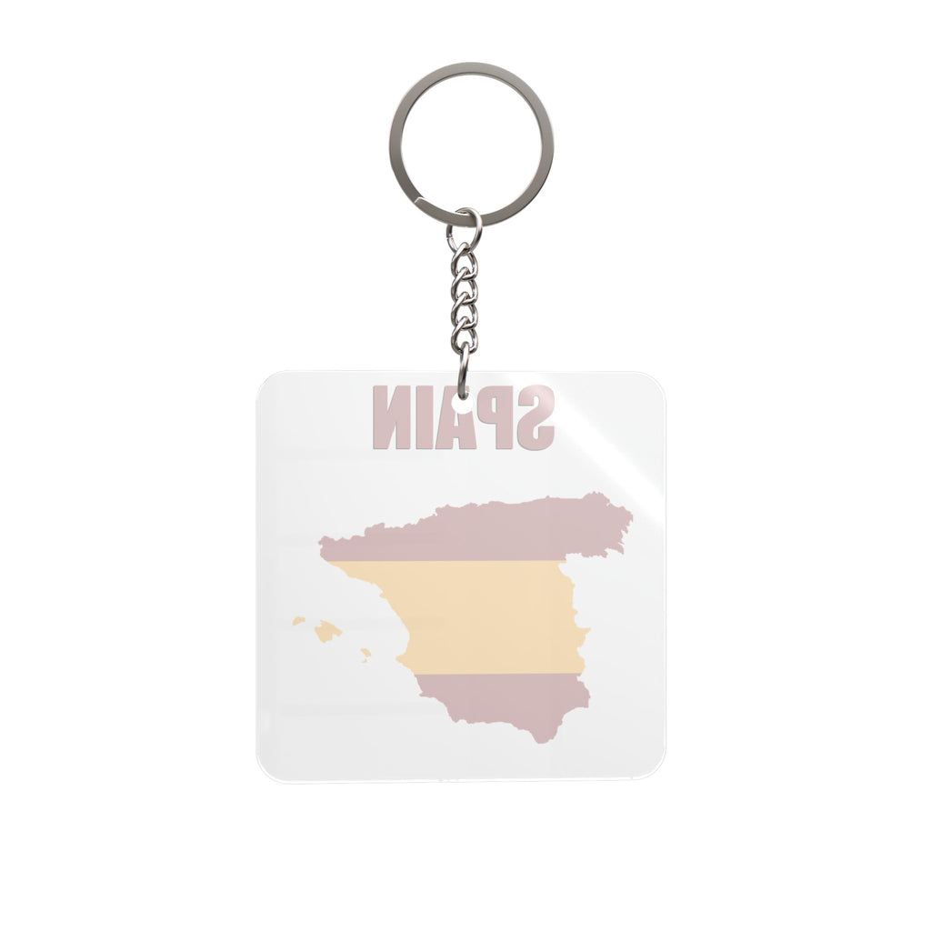 World Cup 2026 Spain Keychain EUROPE Football Fan Gift