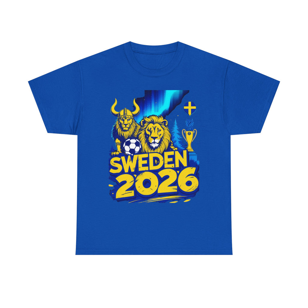 SWEDEN 2026 FIFA World Cup T-Shirt | Swedish Football Fan Gift | Soccer Tee | Unisex