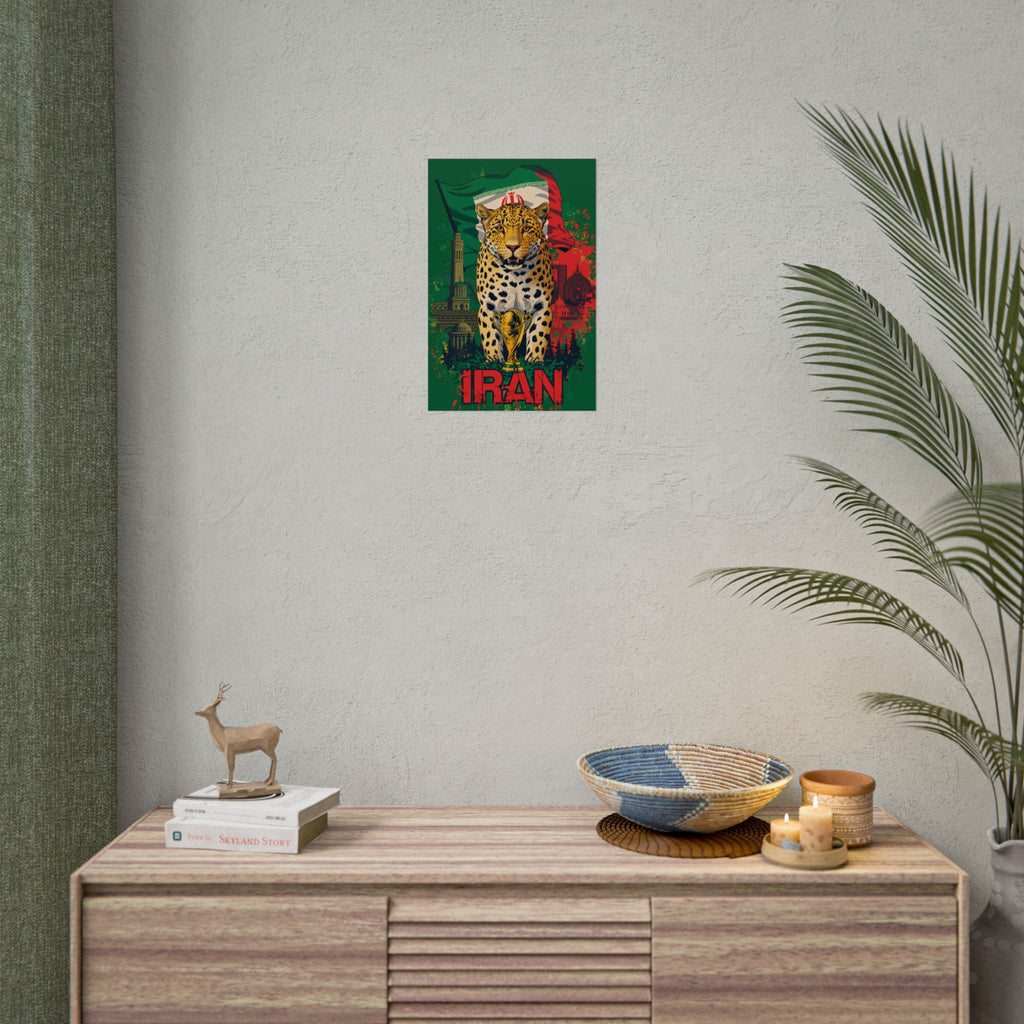 Iran Poster — Vintage National Pride Wall Art