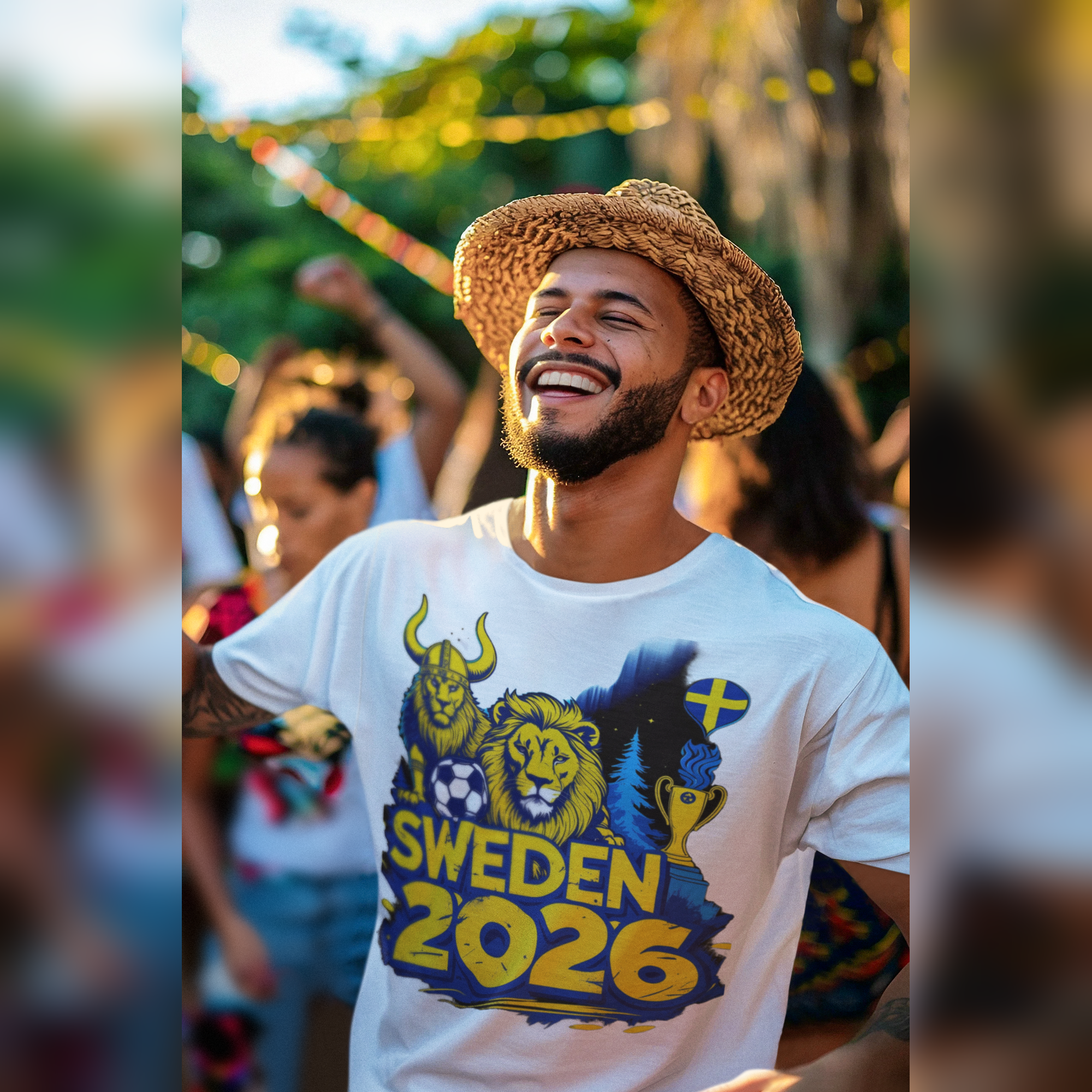 SWEDEN 2026 FIFA World Cup T-Shirt | Swedish Football Fan Gift | Soccer Tee | Unisex