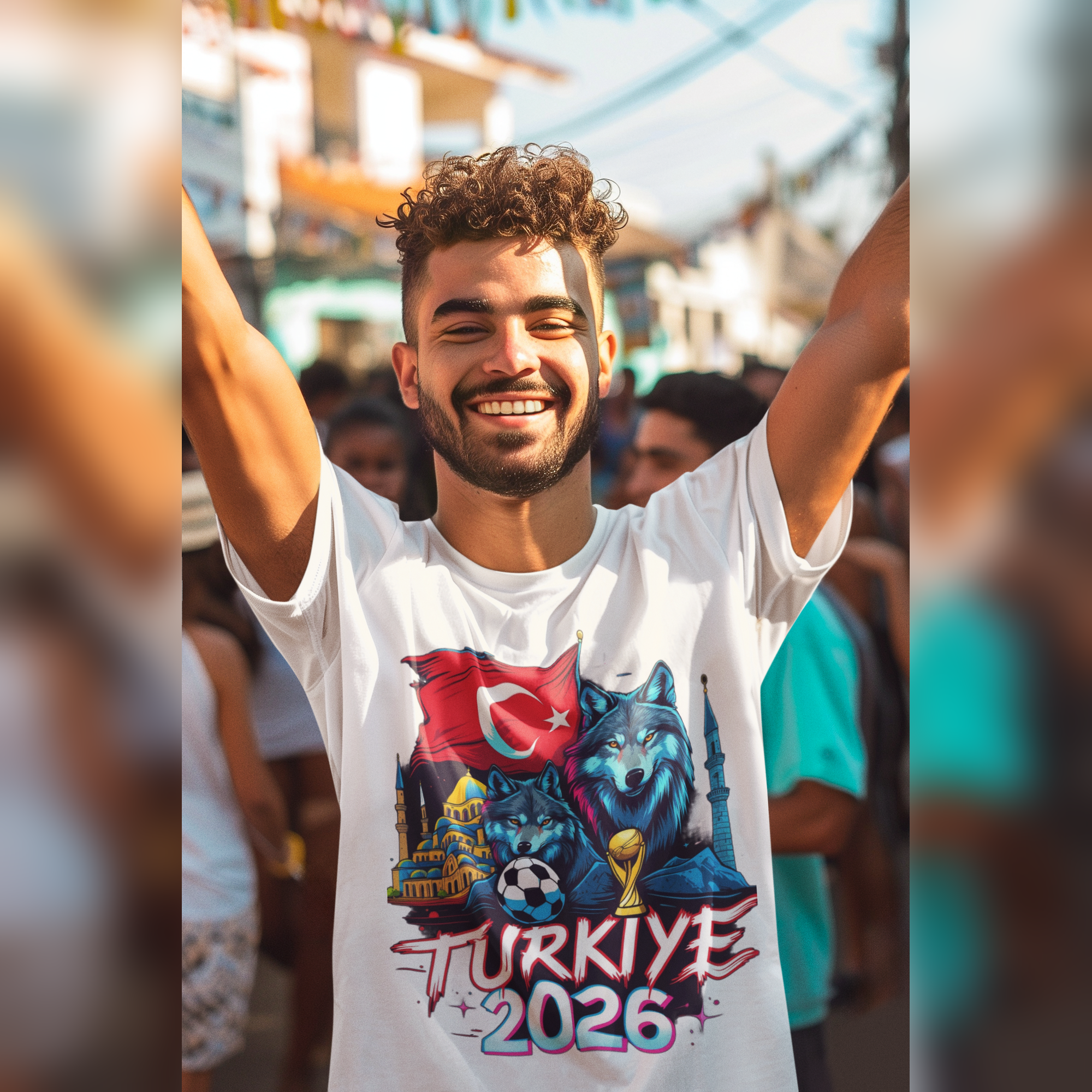 TURKIYE | TURKEY 2026 FIFA World Cup T-Shirt | Turkish Football Fan Gift | Soccer Tee | Unisex