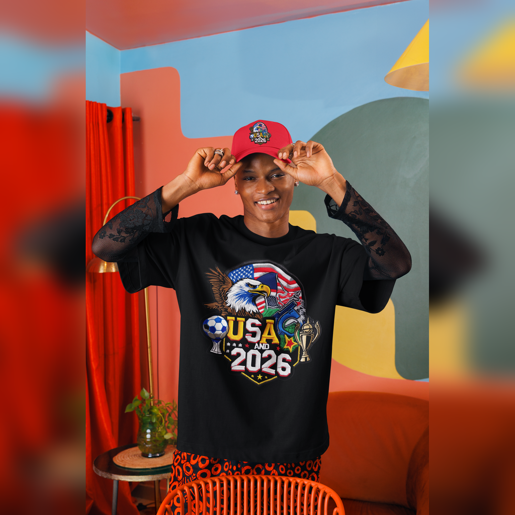 USA 2026 FIFA World Cup T-Shirt | American Soccer Fan Gift | Football Tee | Unisex