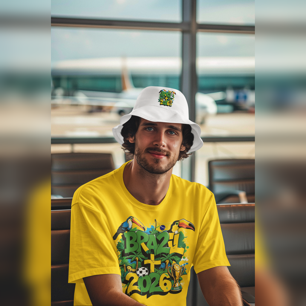 Brazil 2026 Soccer World Cup T-Shirt  Brazil 2026 FIFA World Cup T-Shirt | Brazil Soccer Fan Gift | Football Tee | Unisex