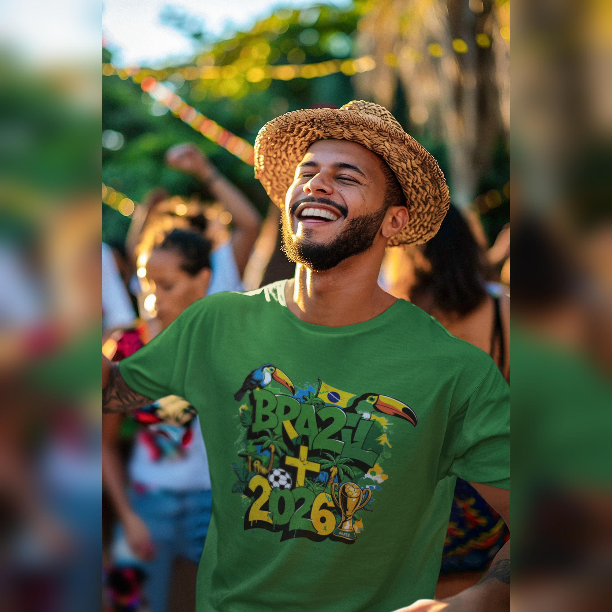 Brazil 2026 Soccer World Cup T-Shirt  Brazil 2026 FIFA World Cup T-Shirt | Brazil Soccer Fan Gift | Football Tee | Unisex