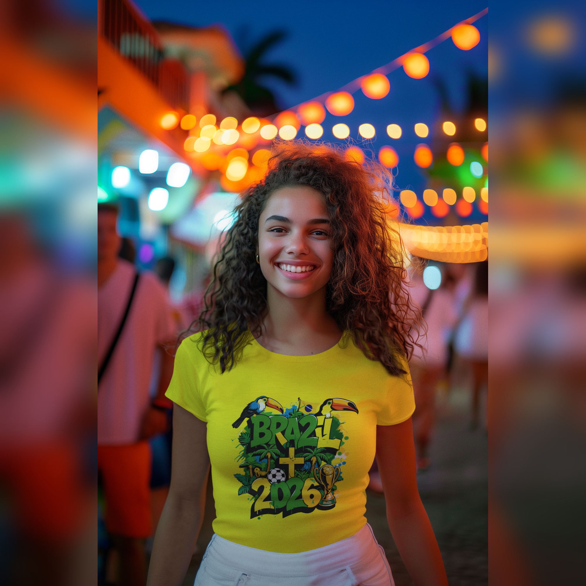 Brazil 2026 Soccer World Cup T-Shirt  Brazil 2026 FIFA World Cup T-Shirt | Brazil Soccer Fan Gift | Football Tee | Unisex