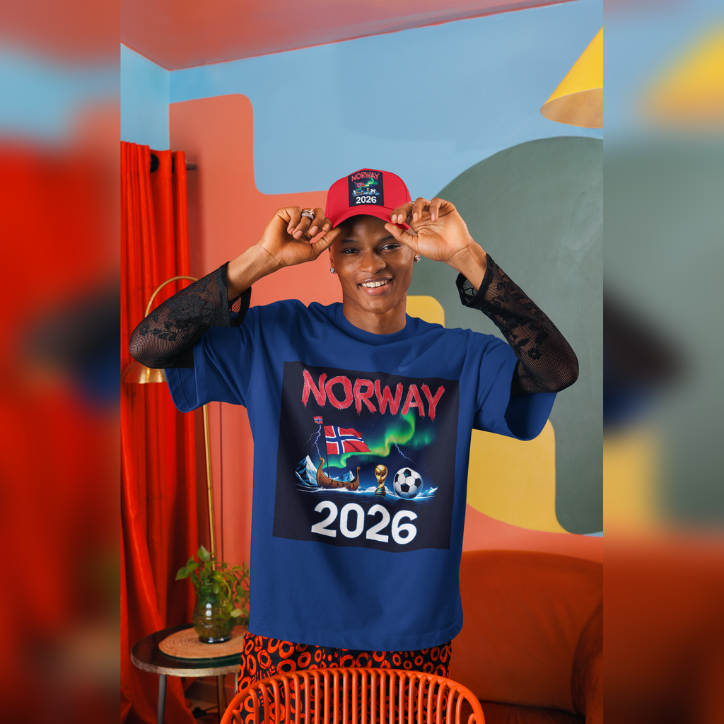 Norway 2026 FIFA World Cup T-Shirt | Norwegian Soccer Fan Gift | Football Tee | Unisex