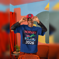 Norway 2026 FIFA World Cup T-Shirt | Norwegian Soccer Fan Gift | Football Tee | Unisex
