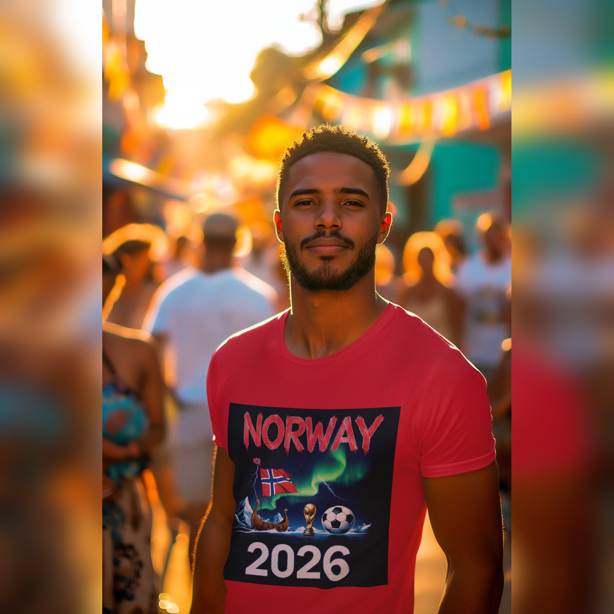 Norway 2026 FIFA World Cup T-Shirt | Norwegian Soccer Fan Gift | Football Tee | Unisex