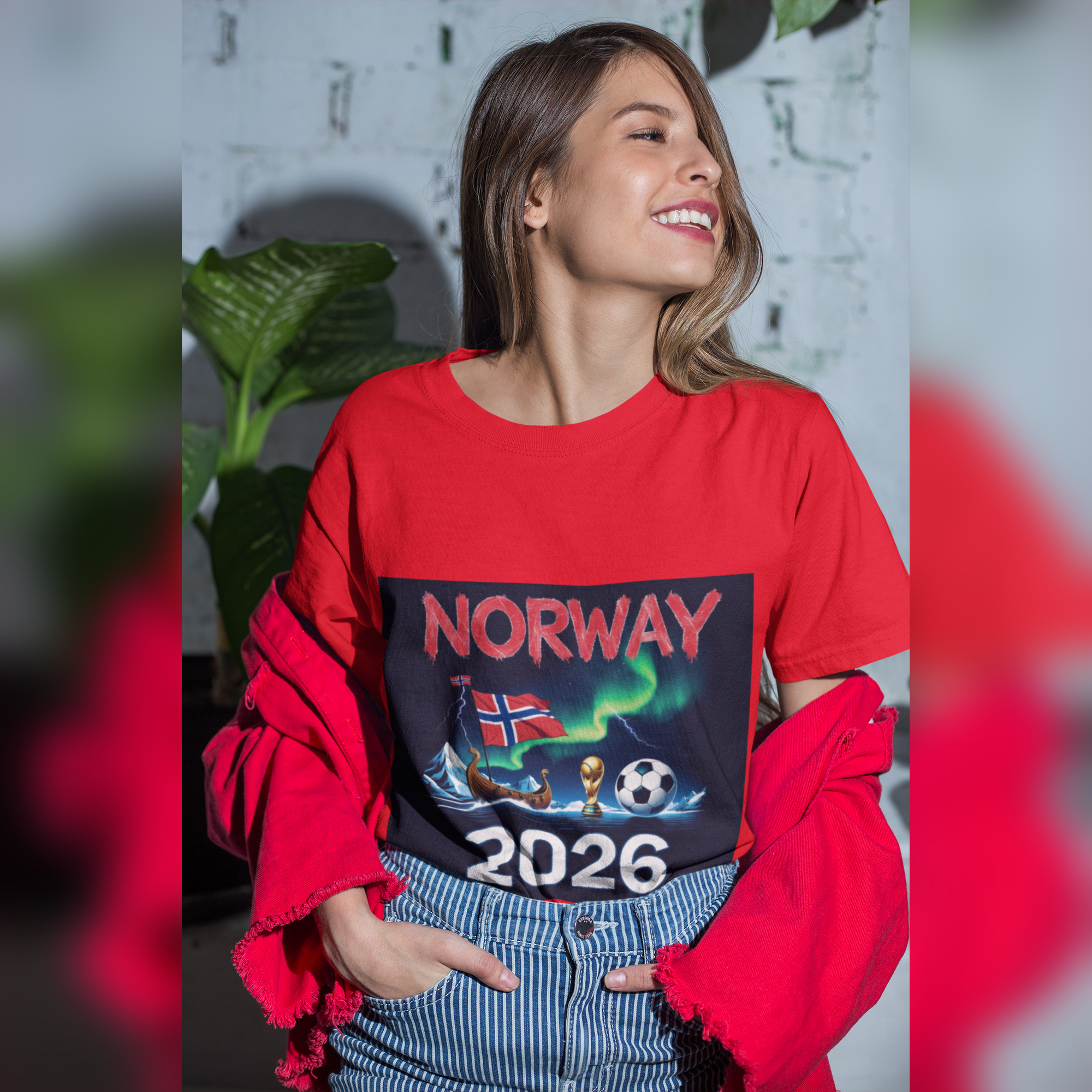Norway 2026 FIFA World Cup T-Shirt | Norwegian Soccer Fan Gift | Football Tee | Unisex