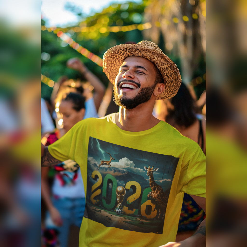 South Africa 2026 FIFA World Cup T-Shirt | Bafana Bafana Fan Gift | Football Tee | Unisex