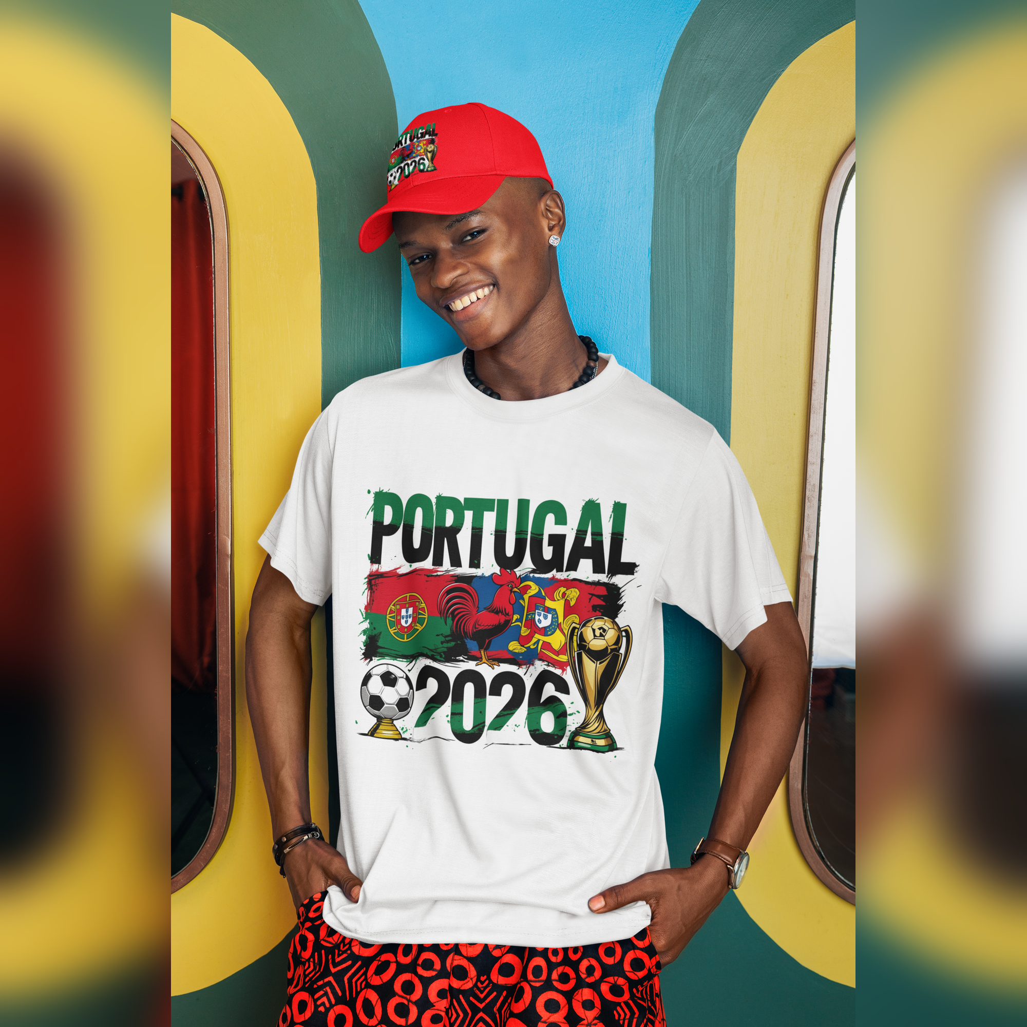 Portugal 2026 FIFA World Cup T-Shirt | Portuguese Soccer Fan Gift | Football Tee | Unisex