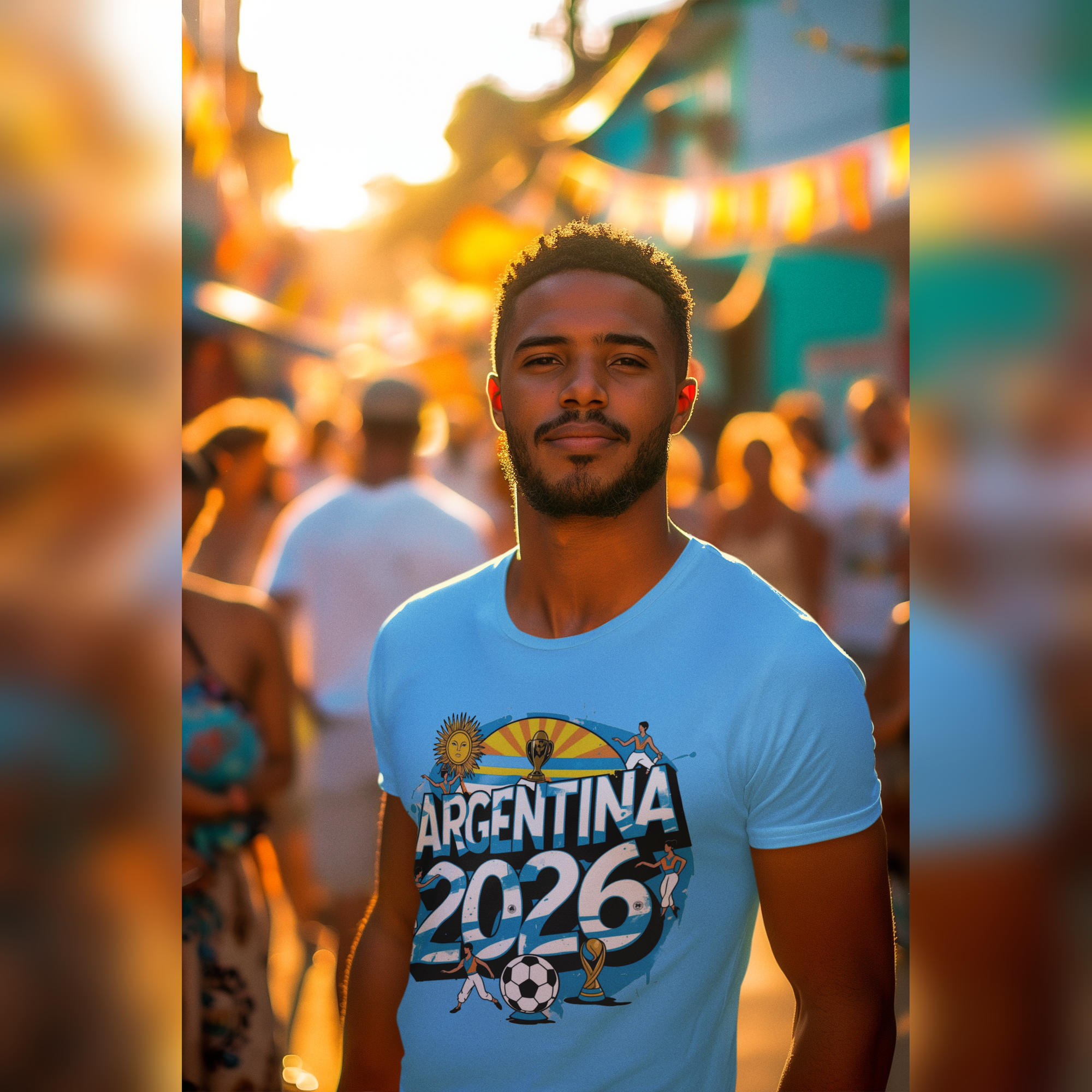 Argentina 2026 FIFA World Cup T-Shirt | Messi Fan Gift | Albiceleste Soccer Tee | Unisex
