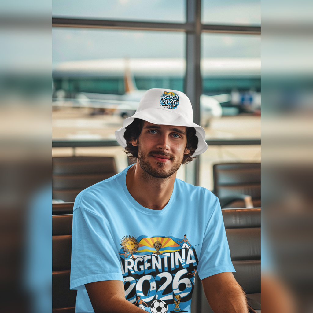 Argentina 2026 FIFA World Cup T-Shirt | Messi Fan Gift | Albiceleste Soccer Tee | Unisex