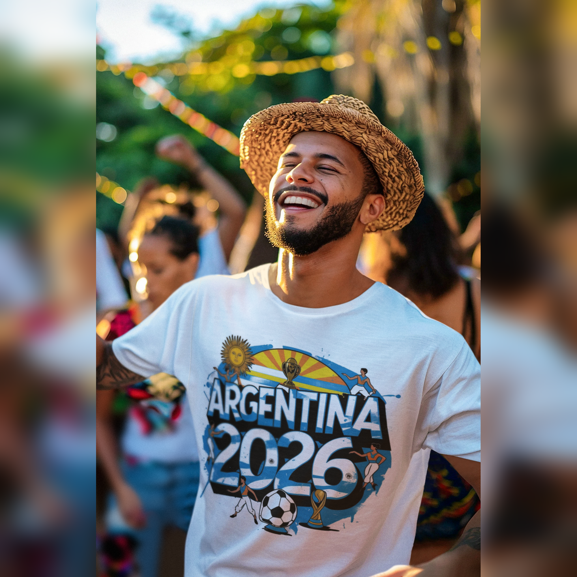 Argentina 2026 FIFA World Cup T-Shirt | Messi Fan Gift | Albiceleste Soccer Tee | Unisex