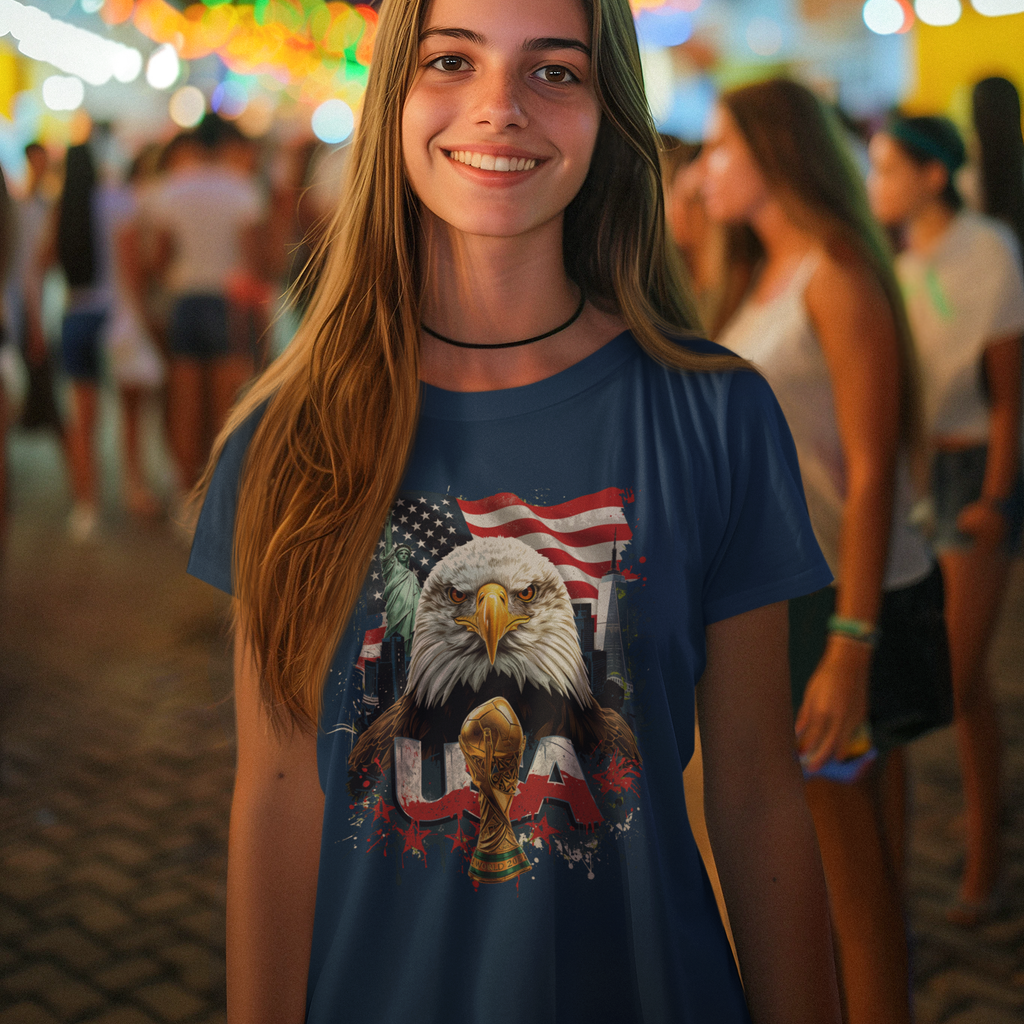 USA 2026 FIFA World Cup T-Shirt | USMNT Soccer Fan Gift | American Football Tee | Unisex Graphic Tee