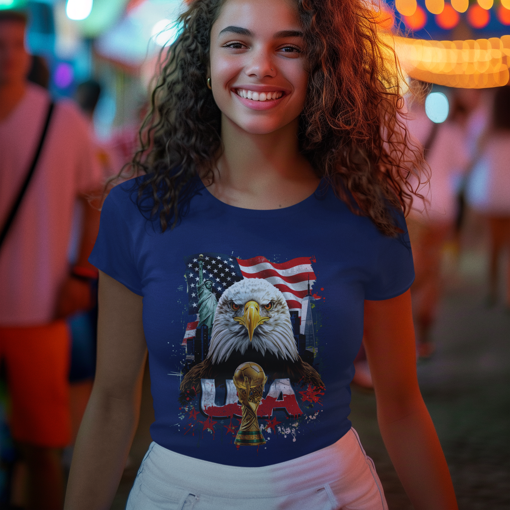 USA 2026 FIFA World Cup T-Shirt | USMNT Soccer Fan Gift | American Football Tee | Unisex Graphic Tee