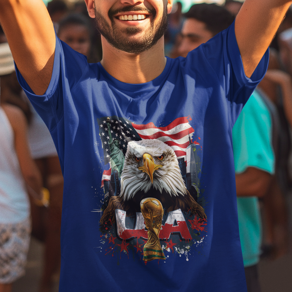 USA 2026 FIFA World Cup T-Shirt | USMNT Soccer Fan Gift | American Football Tee | Unisex Graphic Tee