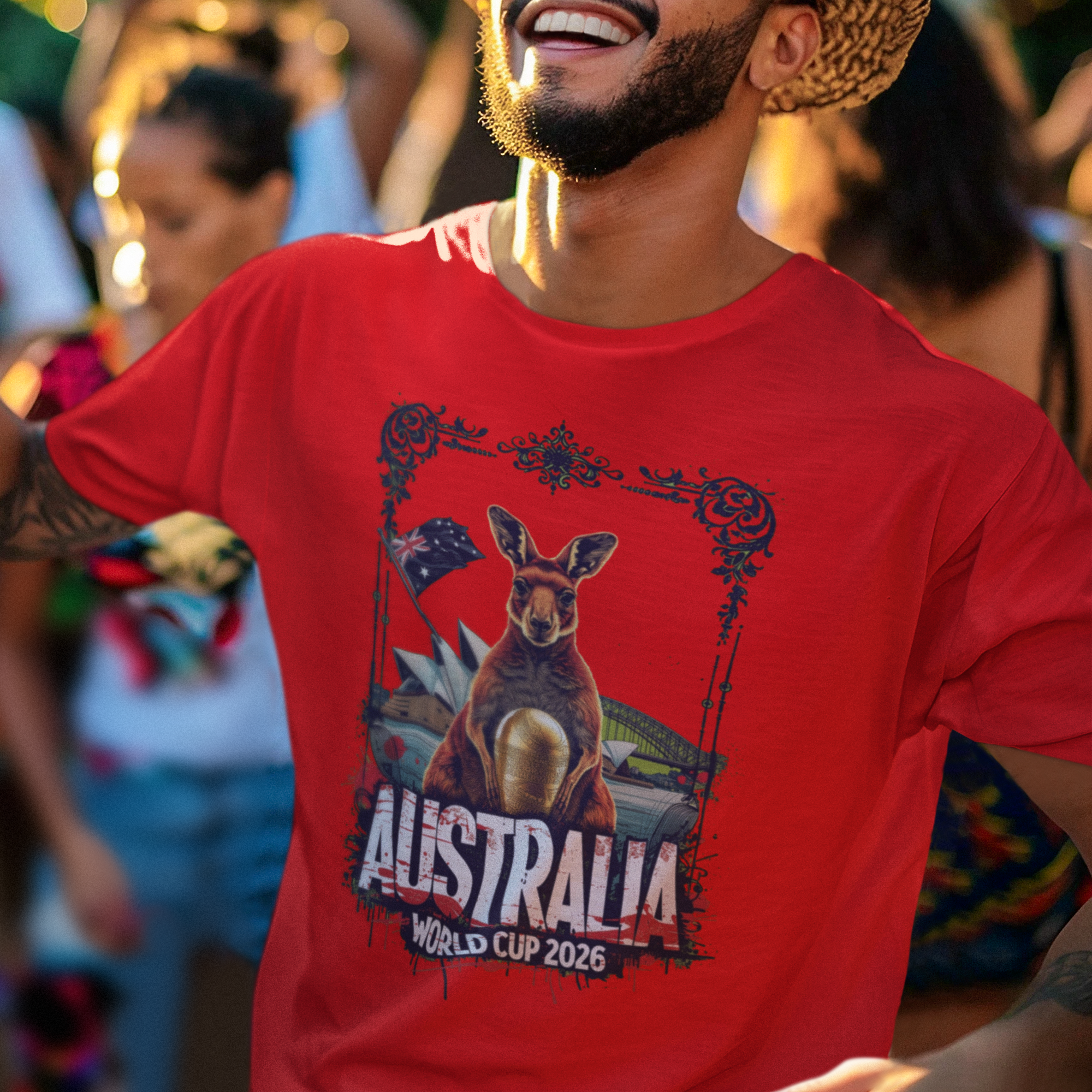 Australia 2026 FIFA World Cup T-Shirt | Socceroos Fan Gift | Australia Football Tee | Unisex Graphic Tee