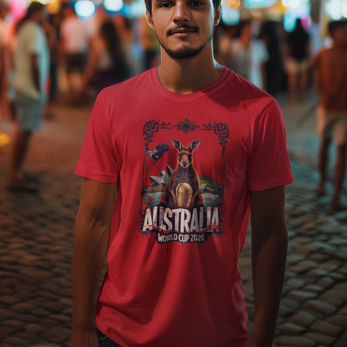 Australia 2026 FIFA World Cup T-Shirt | Socceroos Fan Gift | Australia Football Tee | Unisex Graphic Tee