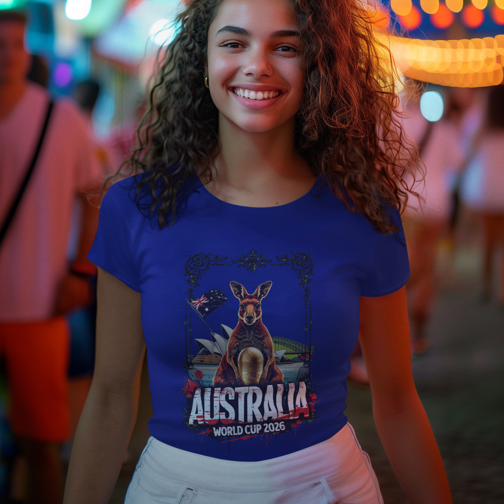 Australia 2026 FIFA World Cup T-Shirt | Socceroos Fan Gift | Australia Football Tee | Unisex Graphic Tee