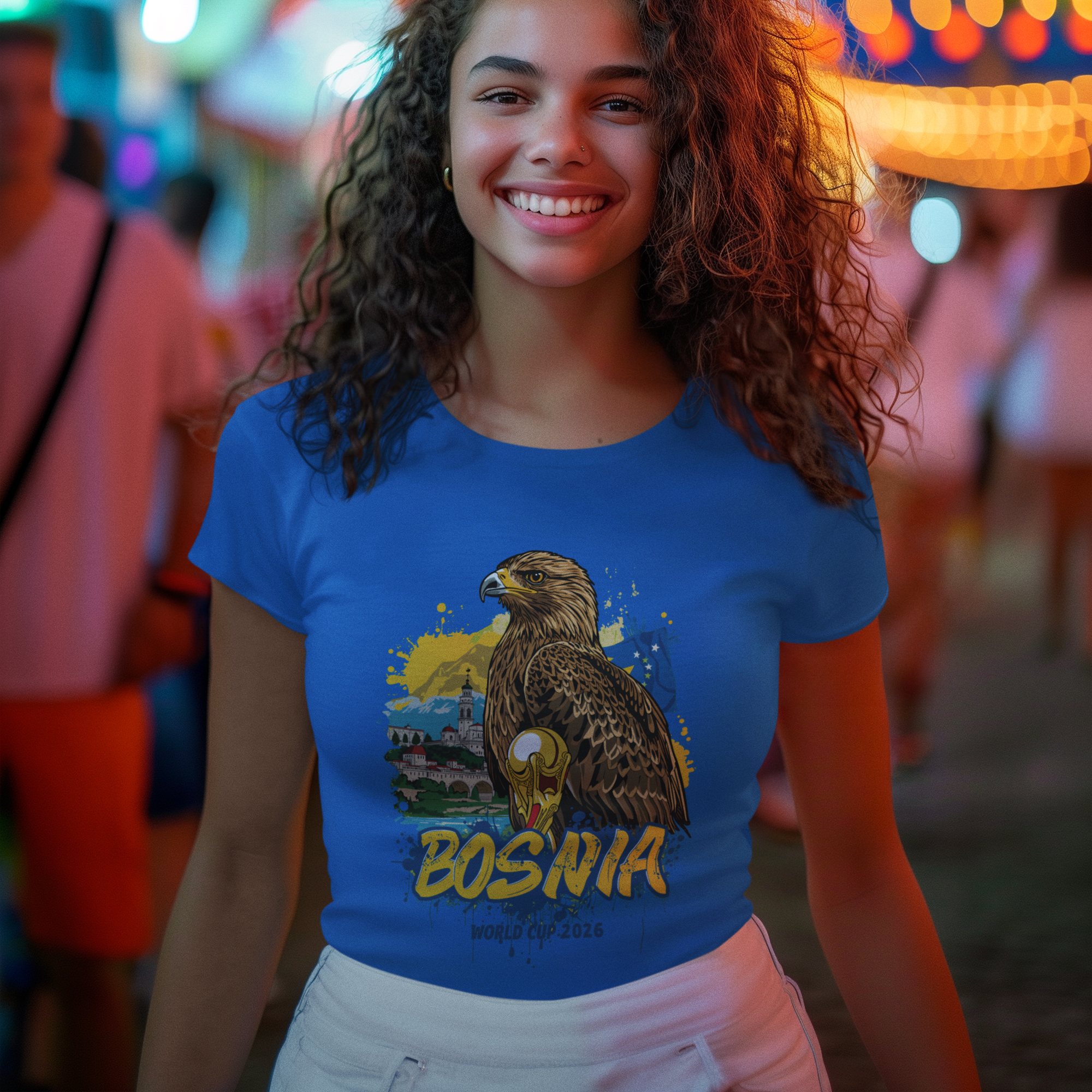 Bosnia 2026 FIFA World Cup T-Shirt | Zmajevi Soccer Fan Gift | Bosnia and Herzegovina Football Tee | Unisex Graphic Tee