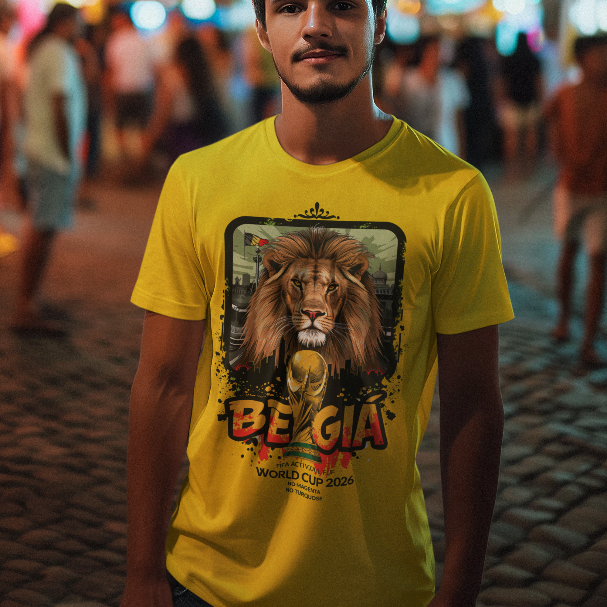 Belgium 2026 FIFA World Cup T-Shirt | Red Devils Soccer Fan Gift | Belgique Football Tee | Unisex Graphic Tee