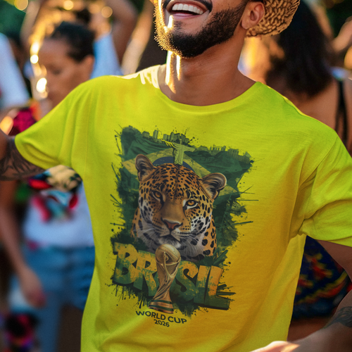 Brazil 2026 FIFA World Cup T-Shirt | Seleção Soccer Fan Gift | Brasil Football Tee | Unisex Graphic Tee