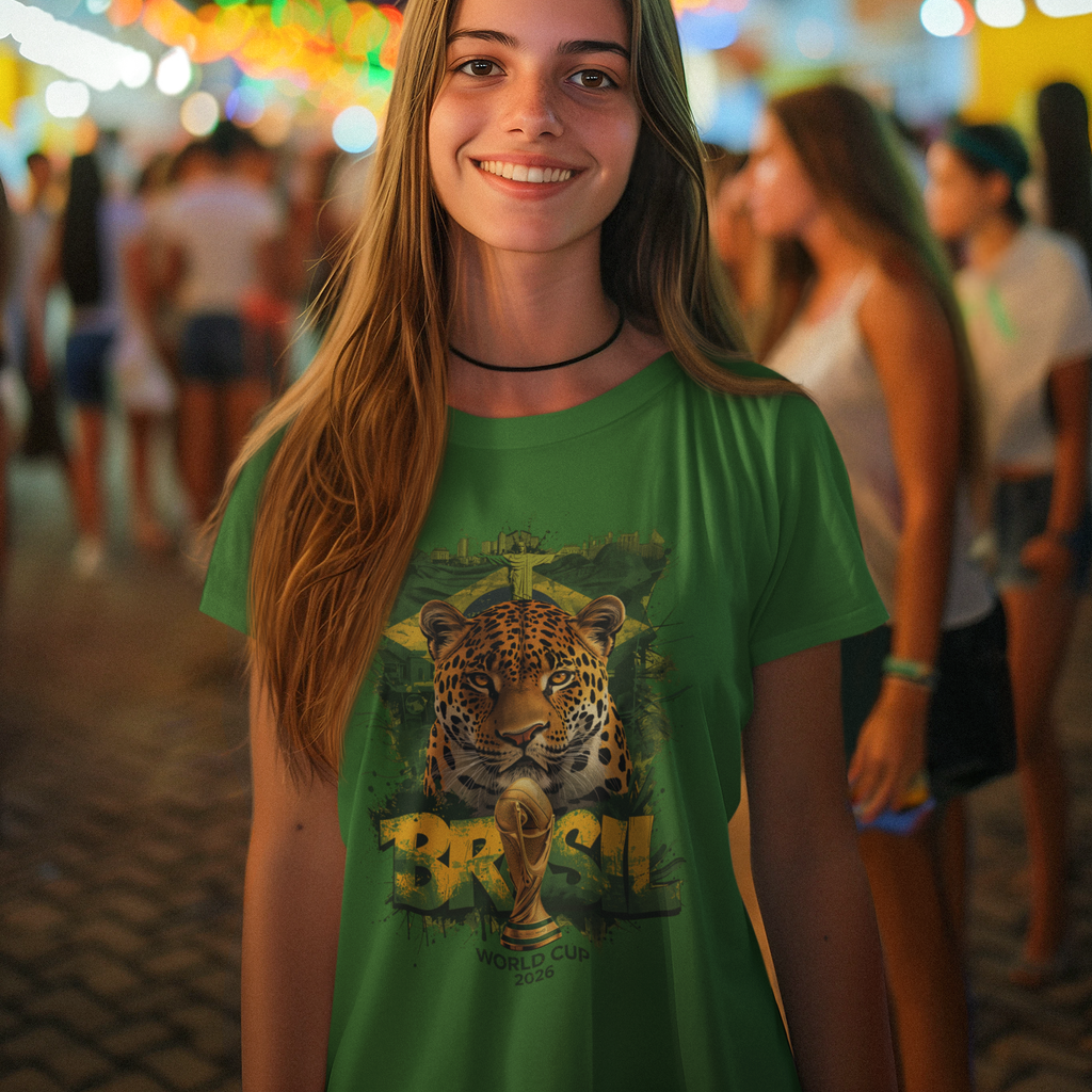Brazil 2026 FIFA World Cup T-Shirt | Seleção Soccer Fan Gift | Brasil Football Tee | Unisex Graphic Tee