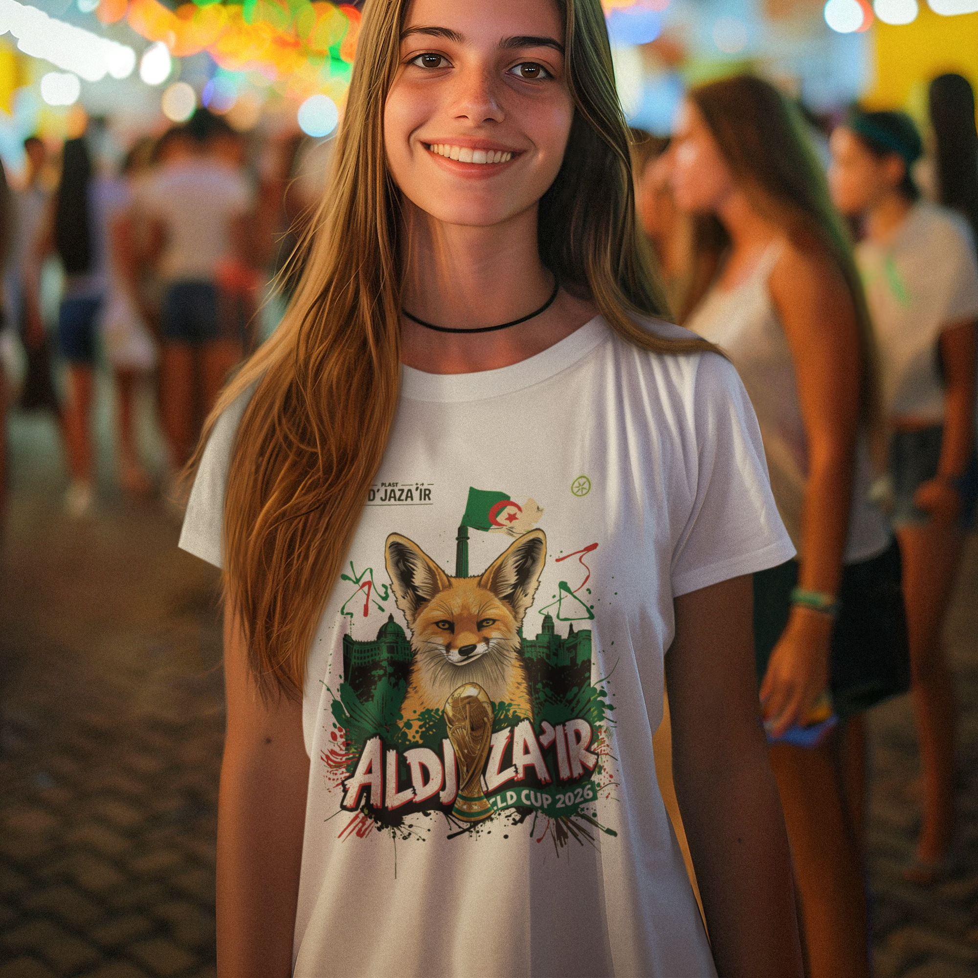 Algeria 2026 FIFA World Cup T-Shirt | Les Fennecs Soccer Fan Gift | Algérie Football Tee | Unisex Graphic Tee