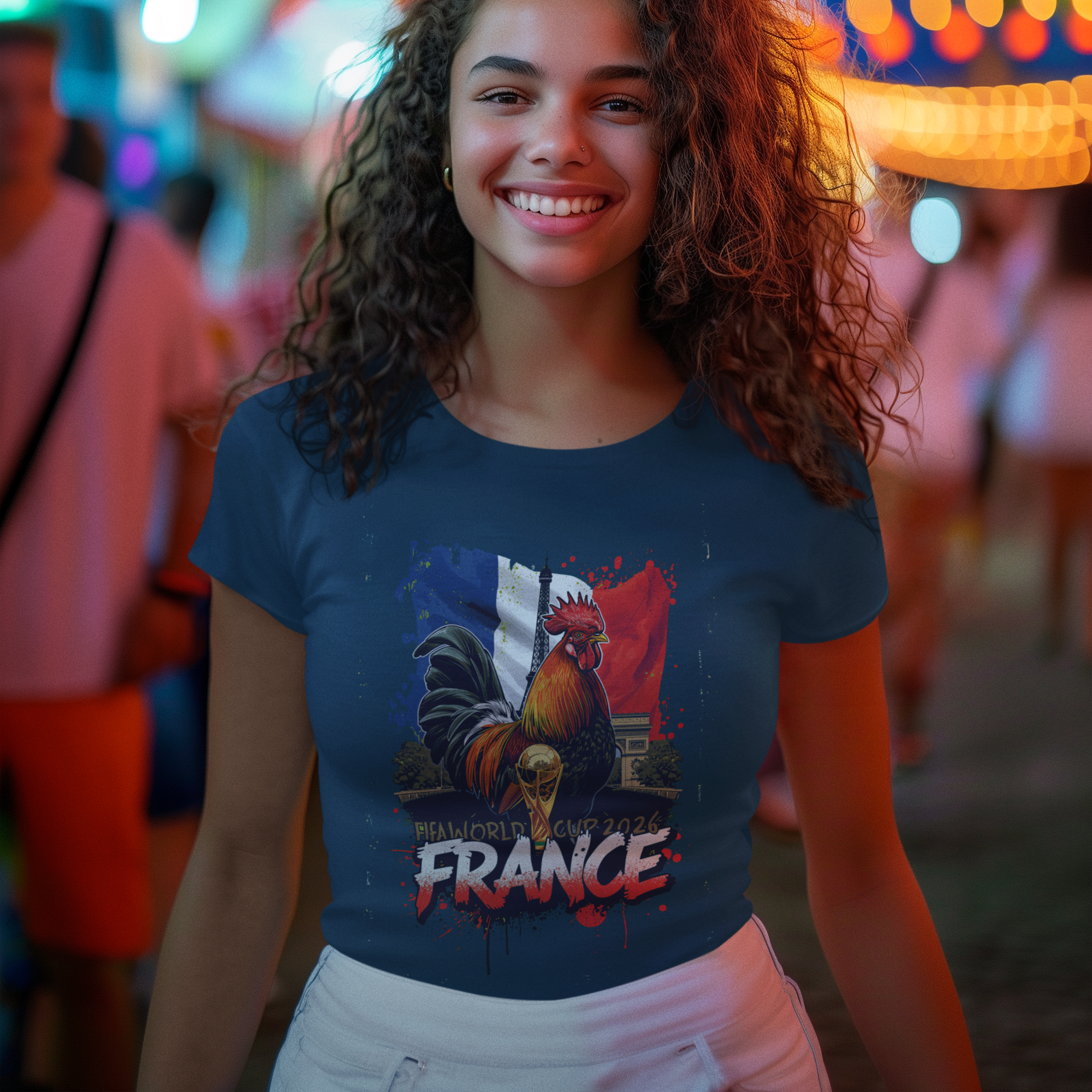 France 2026 FIFA World Cup T-Shirt | Les Bleus Soccer Fan Gift | France Football Tee | Unisex Graphic Tee