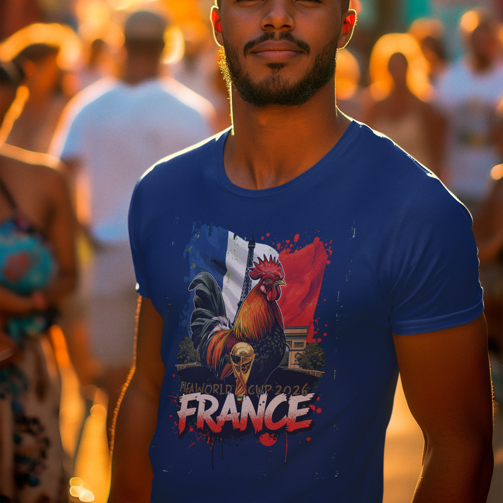 France 2026 FIFA World Cup T-Shirt | Les Bleus Soccer Fan Gift | France Football Tee | Unisex Graphic Tee