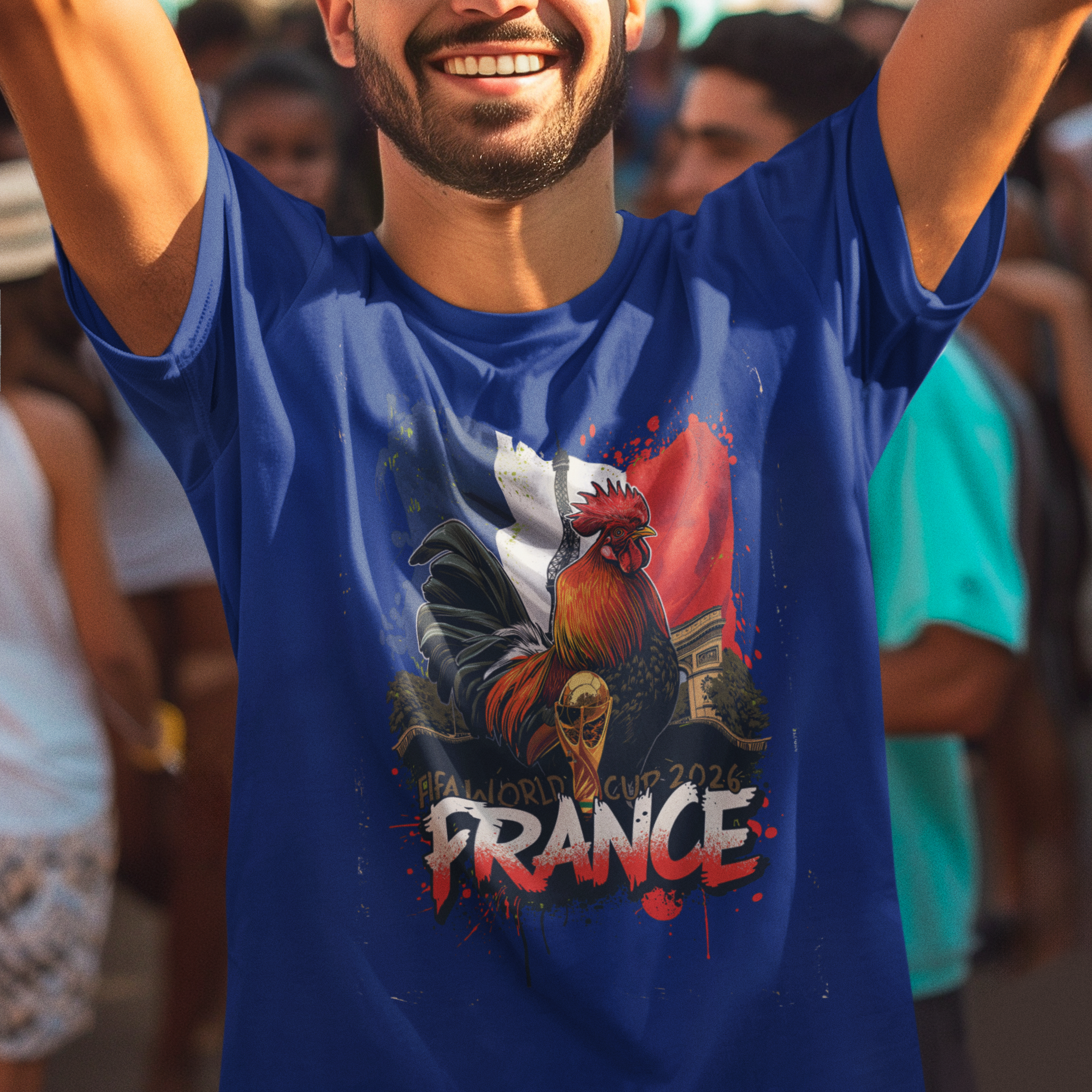 France 2026 FIFA World Cup T-Shirt | Les Bleus Soccer Fan Gift | France Football Tee | Unisex Graphic Tee