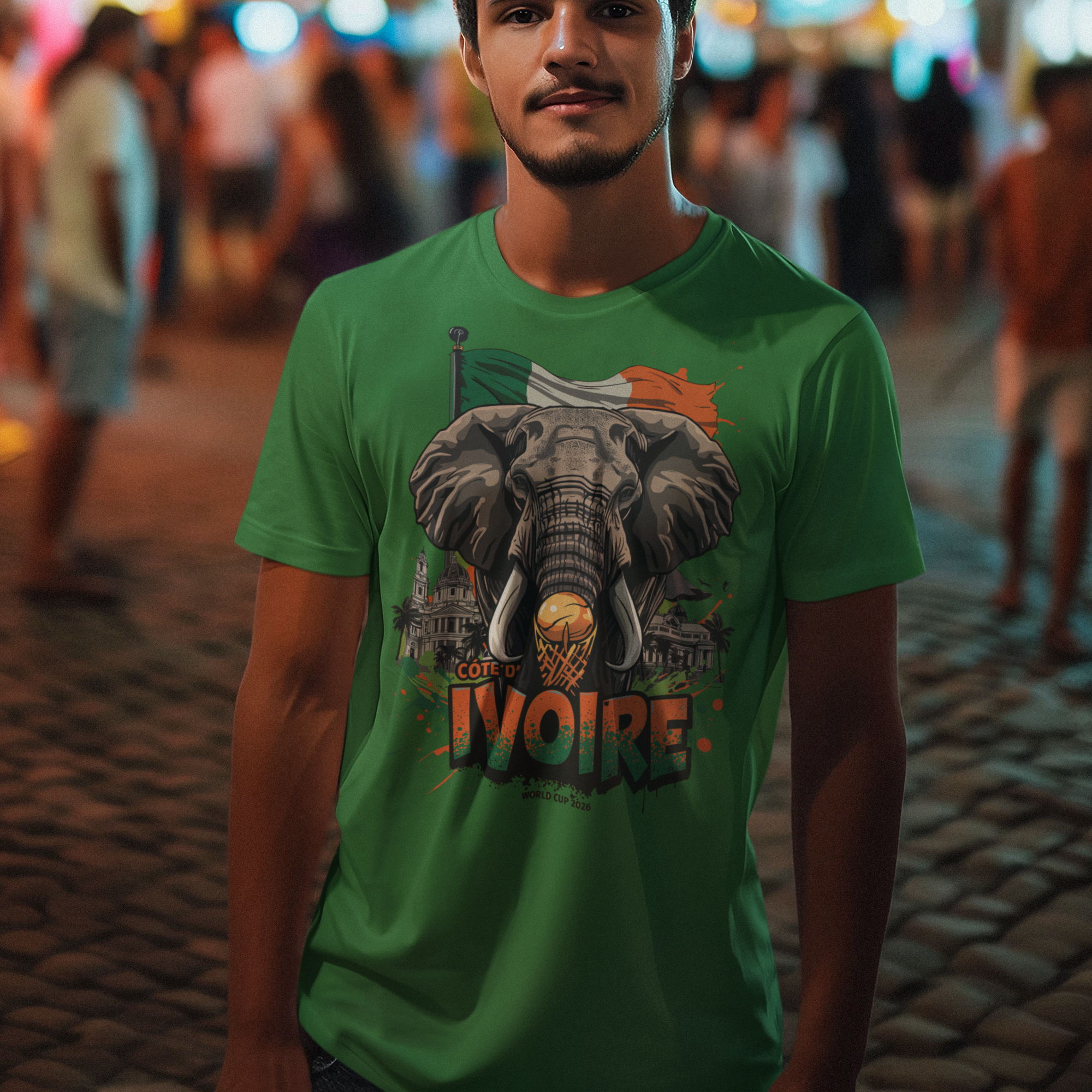 Ivory Coast 2026 World Cup T-Shirt | Les Éléphants Fan Gift | Côte d'Ivoire Football Tee | Unisex Graphic Tee