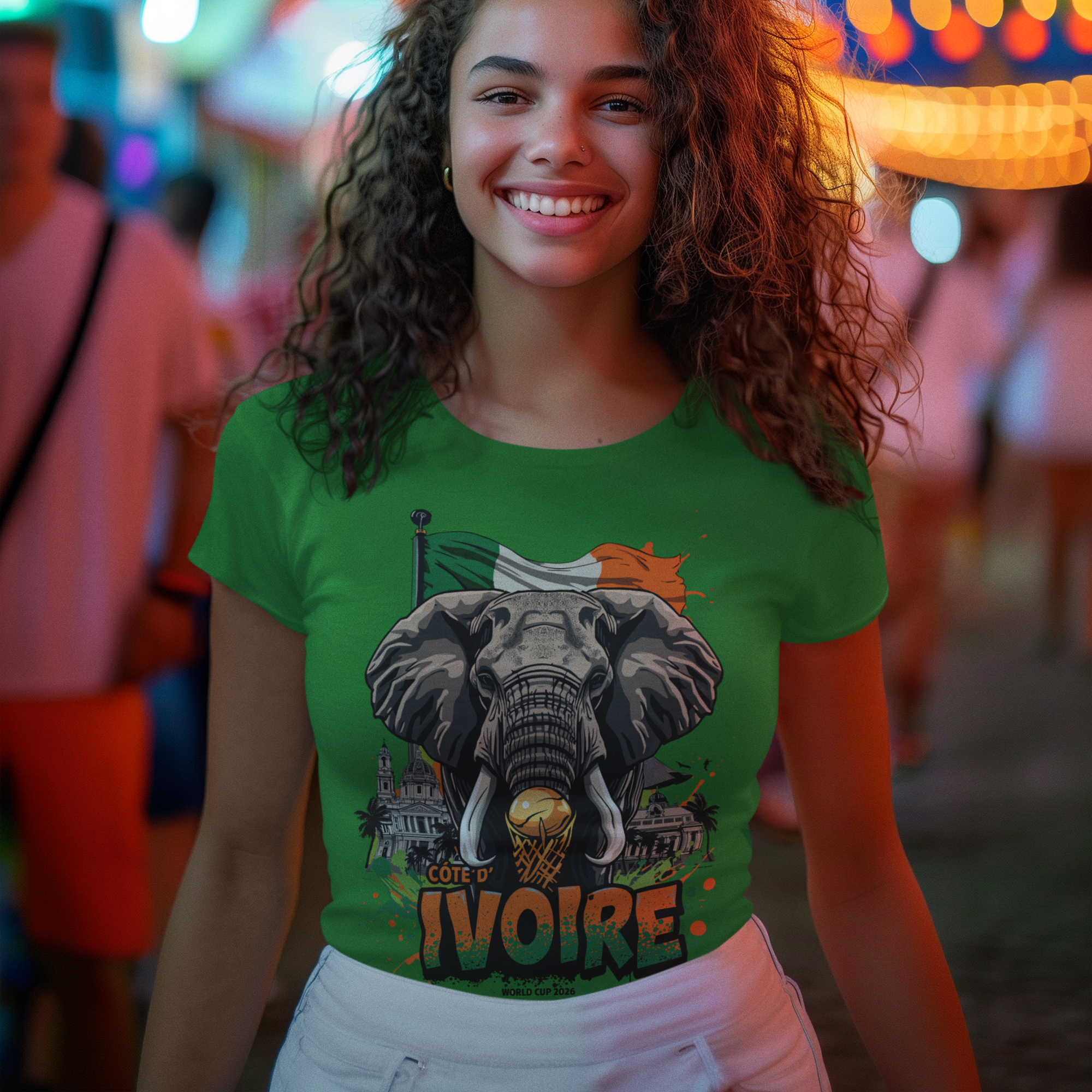 Ivory Coast 2026 World Cup T-Shirt | Les Éléphants Fan Gift | Côte d'Ivoire Football Tee | Unisex Graphic Tee