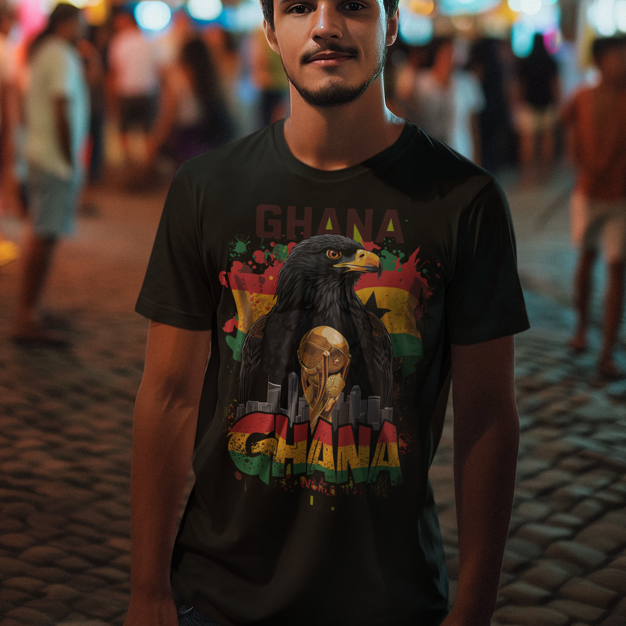 Ghana 2026 FIFA World Cup T-Shirt | Black Stars Soccer Fan Gift | Ghana Football Tee | Unisex Graphic Tee