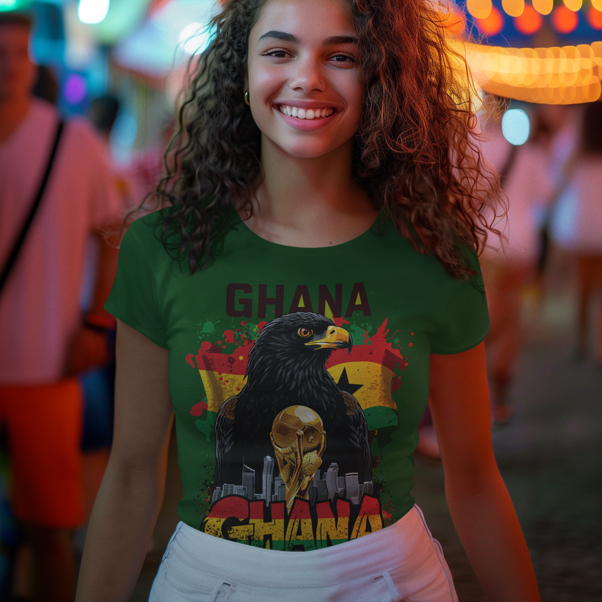 Ghana 2026 FIFA World Cup T-Shirt | Black Stars Soccer Fan Gift | Ghana Football Tee | Unisex Graphic Tee