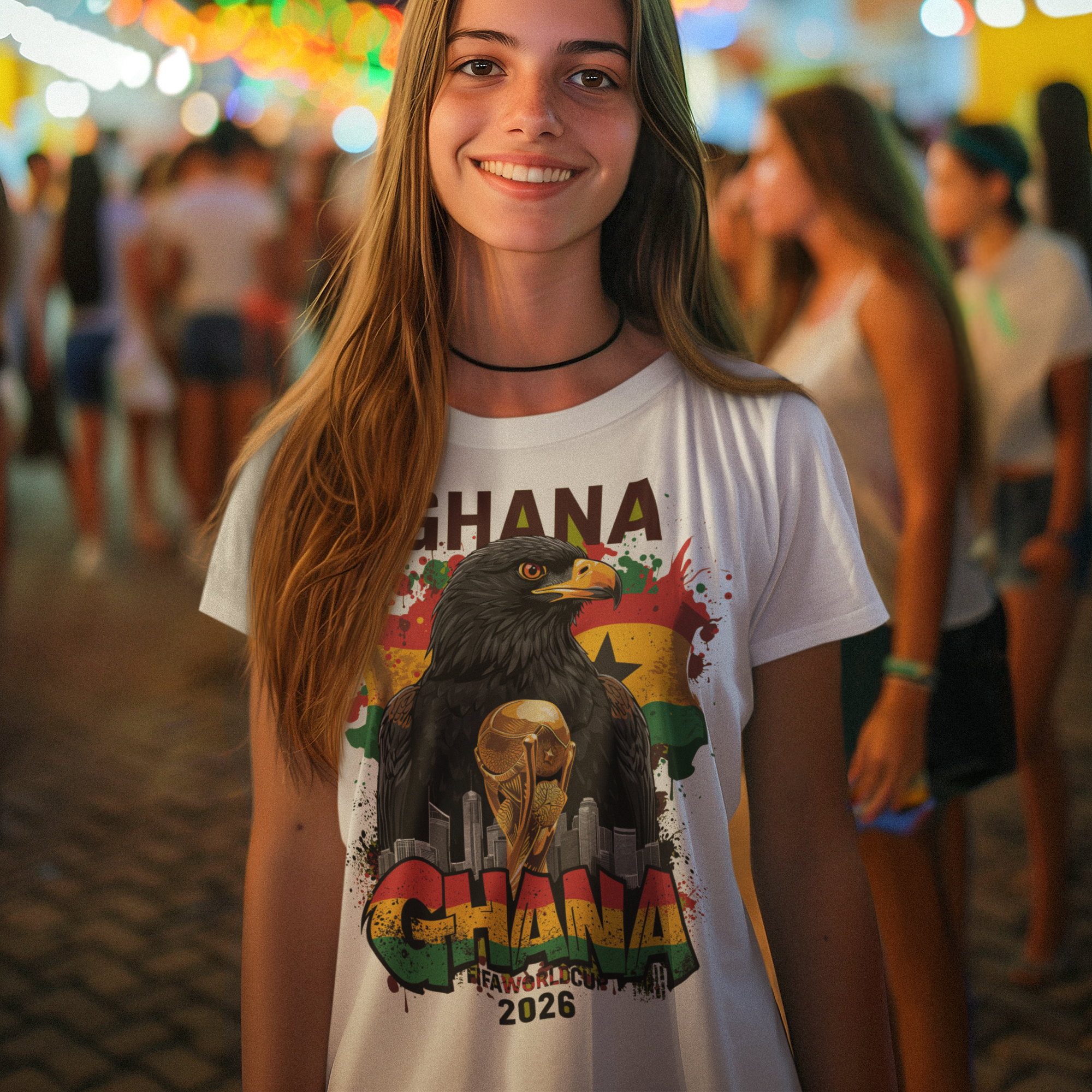 Ghana 2026 FIFA World Cup T-Shirt | Black Stars Soccer Fan Gift | Ghana Football Tee | Unisex Graphic Tee