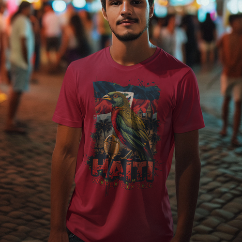Haiti 2026 FIFA World Cup T-Shirt | Les Grenadiers Fan Gift | Haïti Football Tee | Unisex Graphic Tee