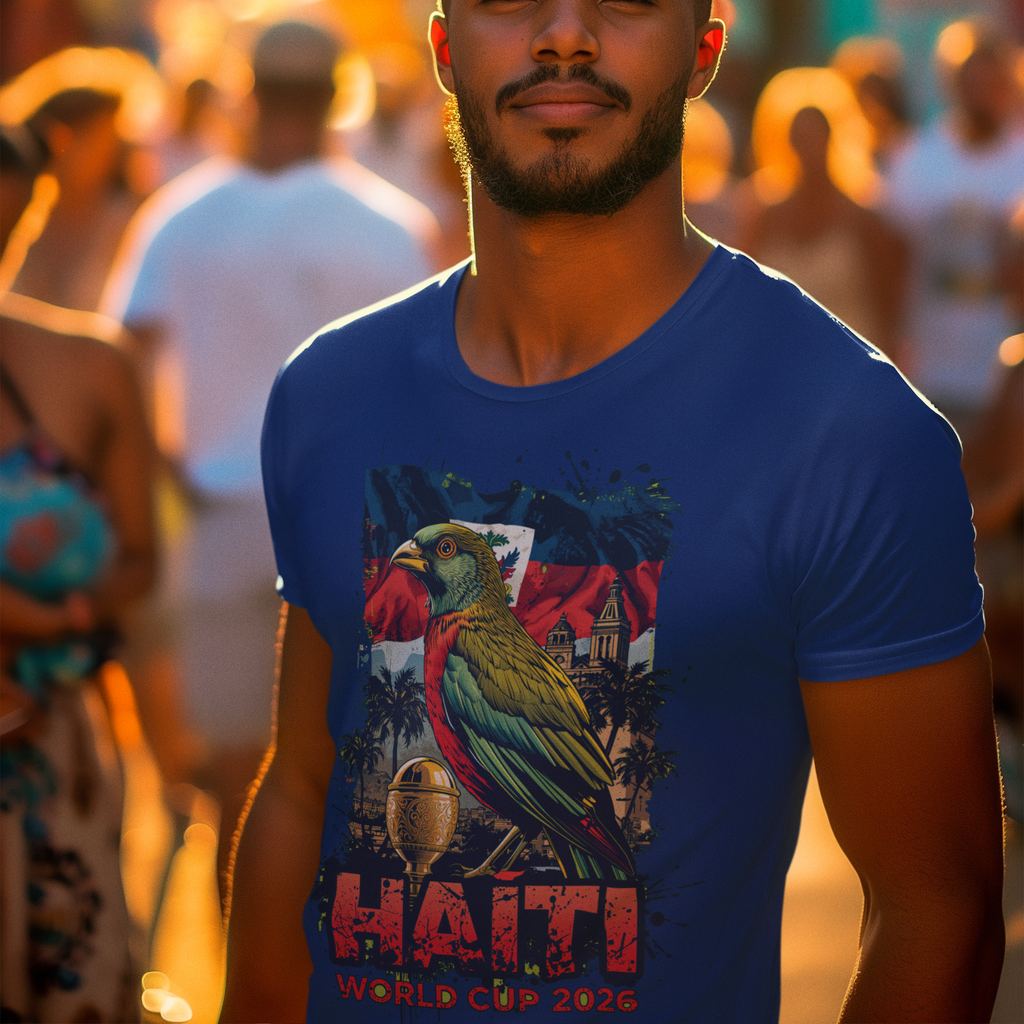 Haiti 2026 FIFA World Cup T-Shirt | Les Grenadiers Fan Gift | Haïti Football Tee | Unisex Graphic Tee