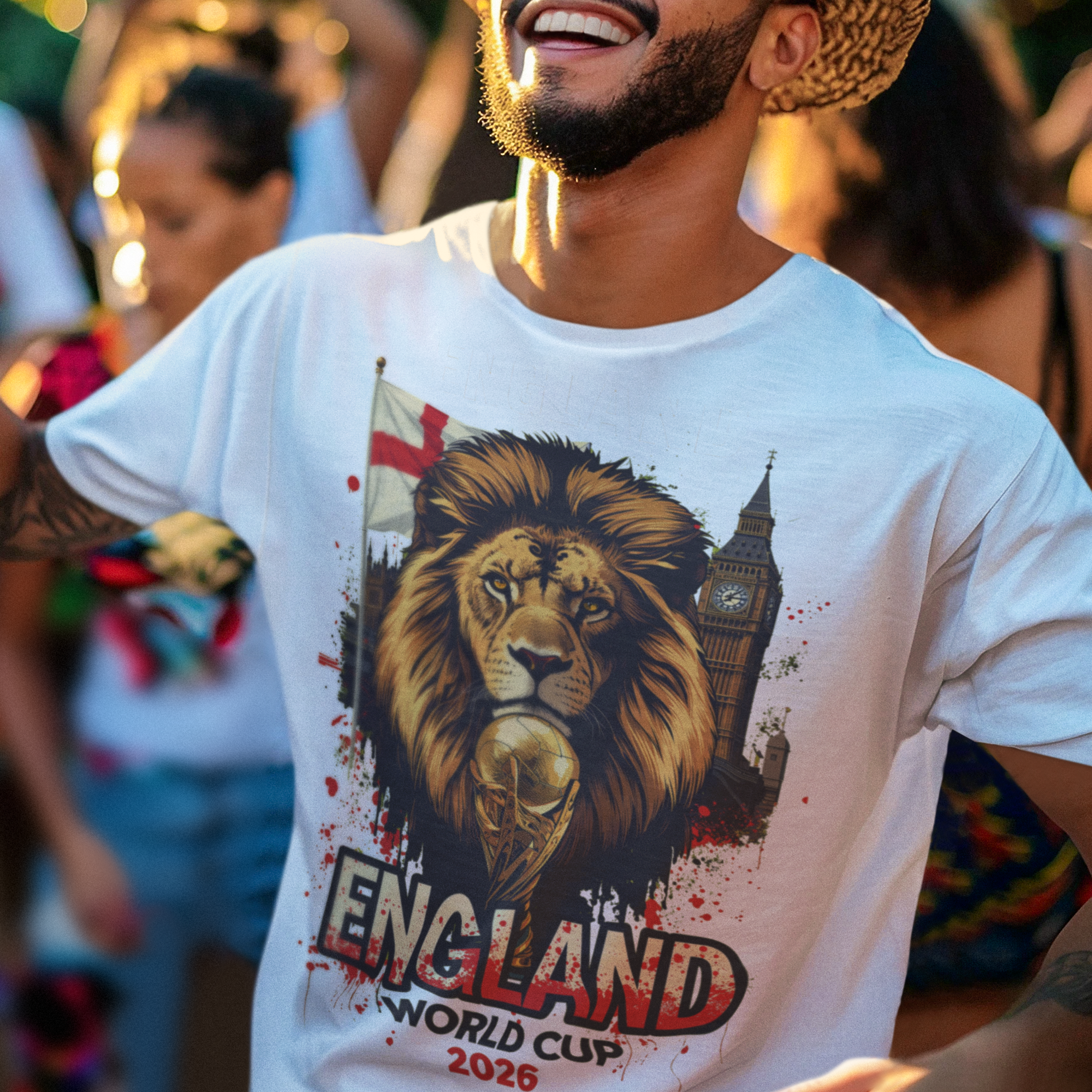 England 2026 FIFA World Cup T-Shirt | Three Lions Soccer Fan Gift | England Football Tee | Unisex Graphic Tee