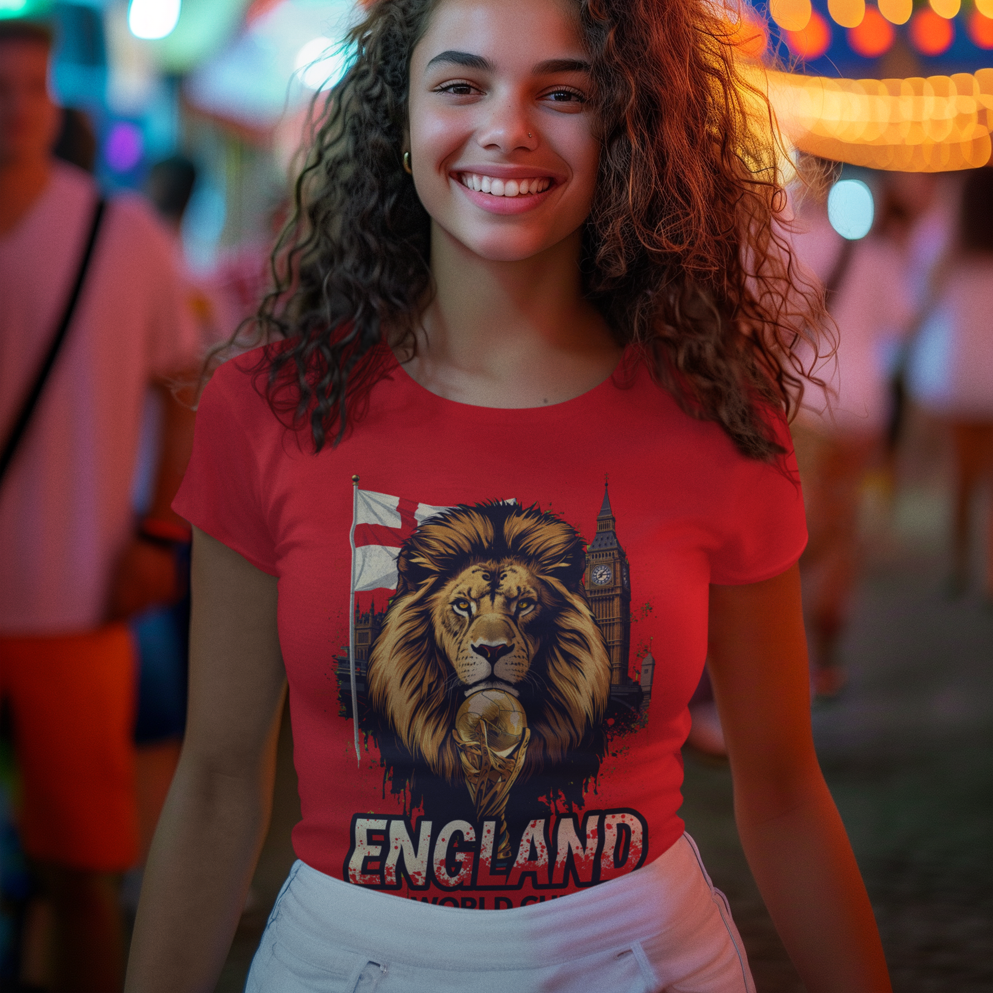 England 2026 FIFA World Cup T-Shirt | Three Lions Soccer Fan Gift | England Football Tee | Unisex Graphic Tee