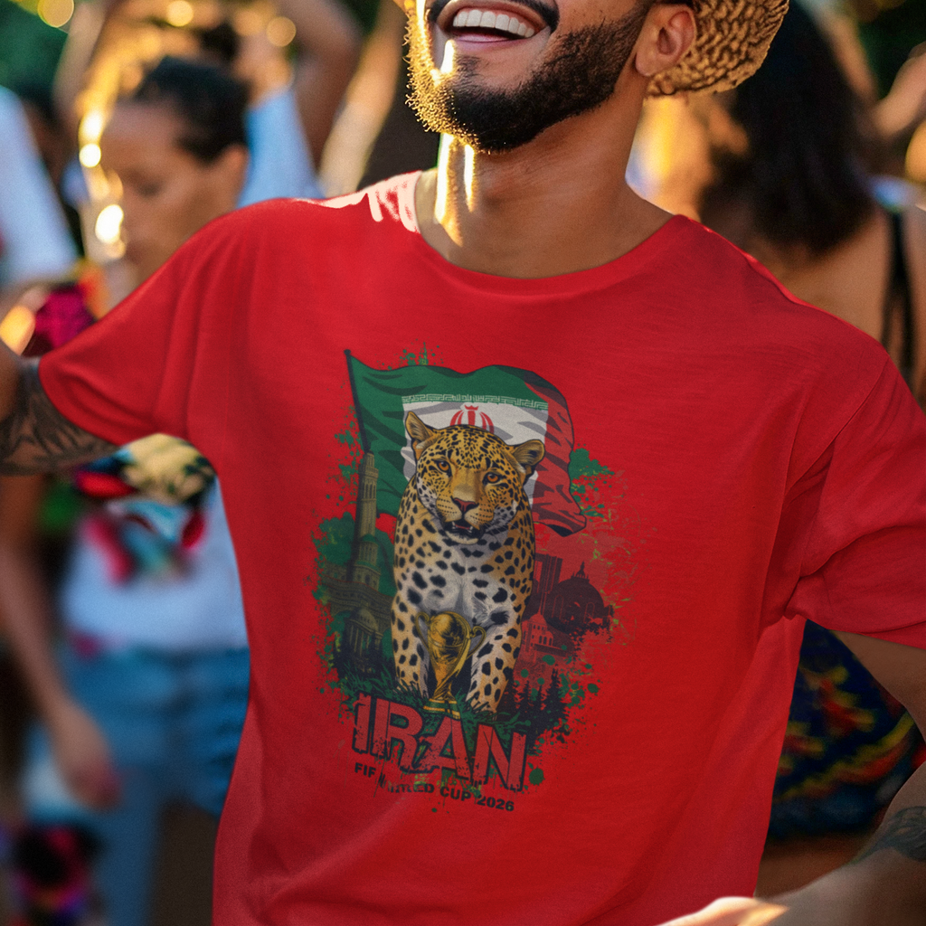 Iran 2026 FIFA World Cup T-Shirt | Team Melli Soccer Fan Gift | Iran Football Tee | Unisex Graphic Tee