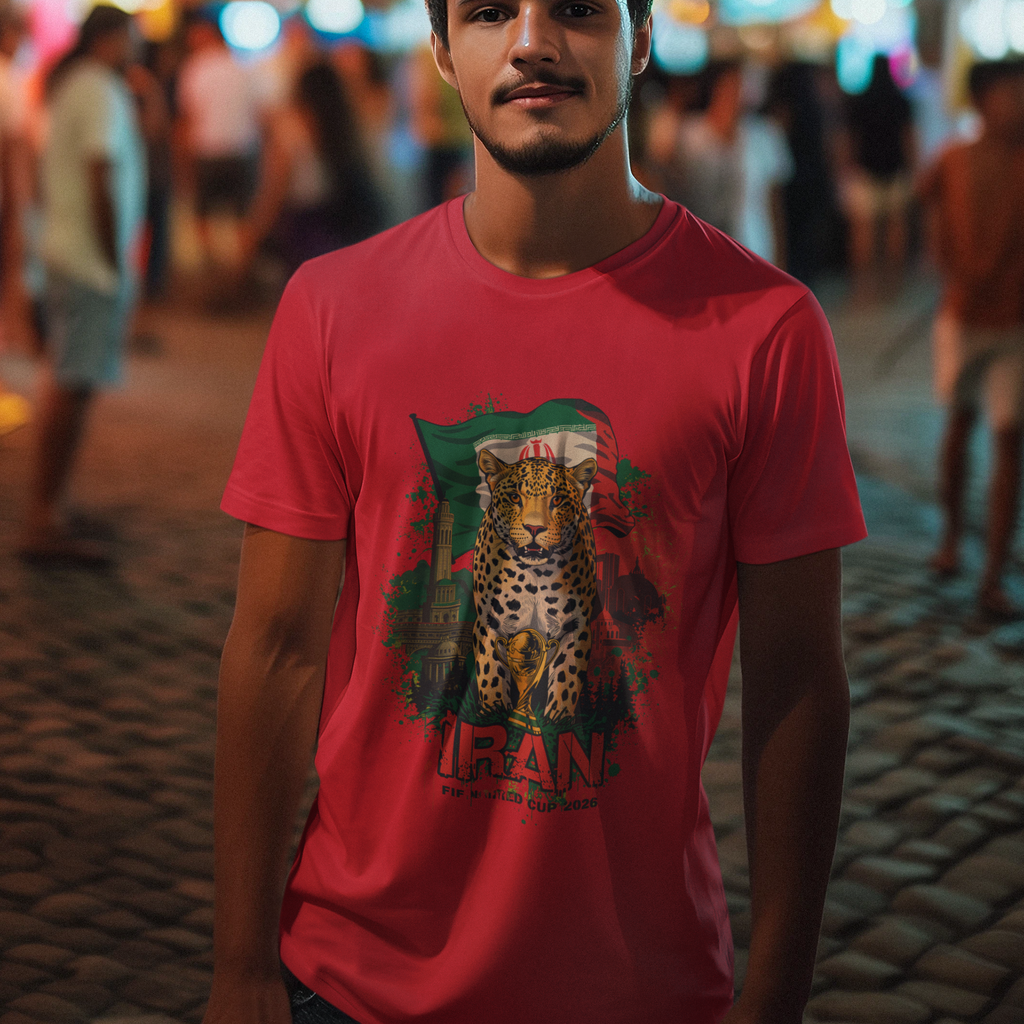 Iran 2026 FIFA World Cup T-Shirt | Team Melli Soccer Fan Gift | Iran Football Tee | Unisex Graphic Tee