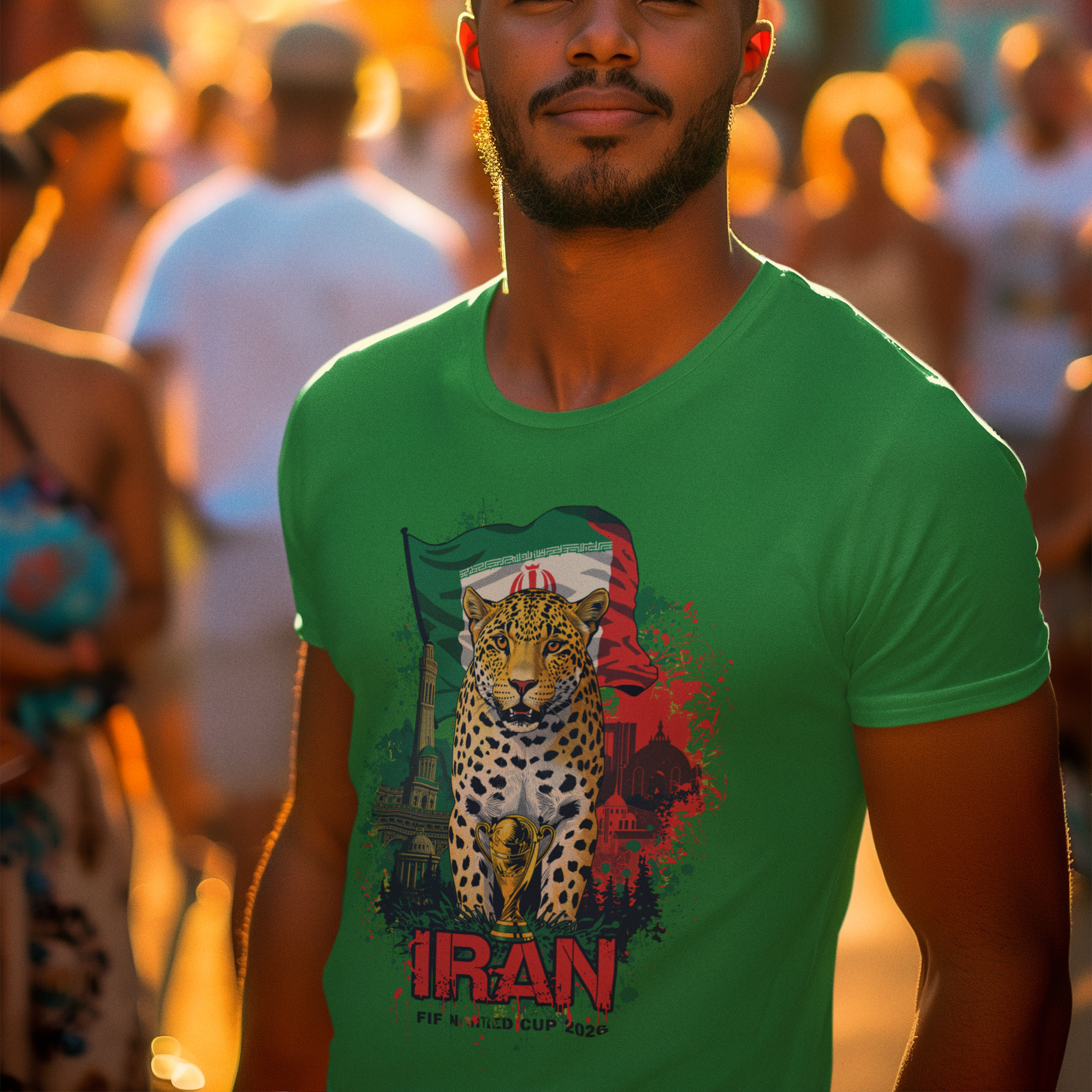 Iran 2026 FIFA World Cup T-Shirt | Team Melli Soccer Fan Gift | Iran Football Tee | Unisex Graphic Tee