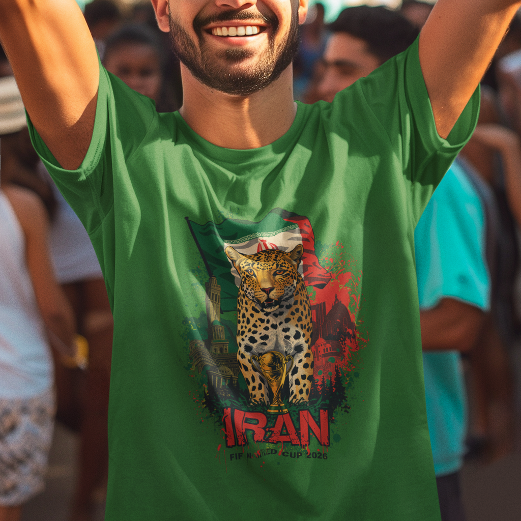 Iran 2026 FIFA World Cup T-Shirt | Team Melli Soccer Fan Gift | Iran Football Tee | Unisex Graphic Tee